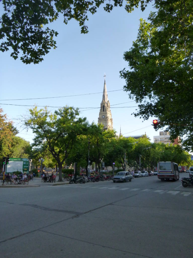 The city of Mercedes in Argentina